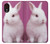 W3870 Mignon bébé lapin Etui Coque Housse et Flip Housse Cuir pour Samsung Galaxy Xcover 5