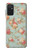 W3910 Rosier millésimé Etui Coque Housse et Flip Housse Cuir pour Samsung Galaxy M52 5G