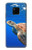 W3898 Tortue de mer Etui Coque Housse et Flip Housse Cuir pour Huawei Mate 20 Pro