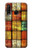 W3861 Bloc de conteneur coloré Etui Coque Housse et Flip Housse Cuir pour Huawei P30 lite