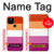 W3887 Drapeau de la fierté lesbienne Etui Coque Housse et Flip Housse Cuir pour Google Pixel 5