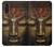 W3874 Symbole Ohm du visage de Bouddha Etui Coque Housse et Flip Housse Cuir pour LG Velvet