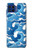 W3901 Vagues esthétiques de l'océan de tempête Etui Coque Housse et Flip Housse Cuir pour Motorola One 5G