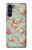 W3910 Rosier millésimé Etui Coque Housse et Flip Housse Cuir pour Motorola Moto G200 5G