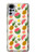 W3883 Motif de fruits Etui Coque Housse et Flip Housse Cuir pour Motorola Moto G22