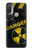 W3891 Risque nucléaire Danger Etui Coque Housse et Flip Housse Cuir pour Motorola Moto E20,E30,E40
