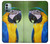 W3888 Ara Visage Oiseau Etui Coque Housse et Flip Housse Cuir pour Nokia G11, G21