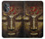 W3874 Symbole Ohm du visage de Bouddha Etui Coque Housse et Flip Housse Cuir pour OnePlus Nord N20 5G