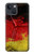 W3303 Allemagne Drapeau graphique Football Millésime Etui Coque Housse et Flip Housse Cuir pour iPhone 14