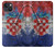 W3313 Croatie Drapeau graphique Football Millésime Etui Coque Housse et Flip Housse Cuir pour iPhone 14