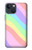 W3810 Vague d'été licorne pastel Etui Coque Housse et Flip Housse Cuir pour iPhone 14