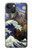 W3851 Monde de l'art Van Gogh Hokusai Da Vinci Etui Coque Housse et Flip Housse Cuir pour iPhone 14