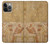 W3398 Egypte Stela Montouhotep Etui Coque Housse et Flip Housse Cuir pour iPhone 14 Pro