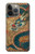 W3541 Peinture Dragon Nuage Etui Coque Housse et Flip Housse Cuir pour iPhone 14 Pro