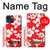 W1949 Motif Hibiscus hawaïenne Etui Coque Housse et Flip Housse Cuir pour iPhone 14 Plus