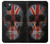 W3848 Crâne de drapeau du Royaume-Uni Etui Coque Housse et Flip Housse Cuir pour iPhone 14 Plus
