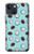 W3860 Motif à pois de noix de coco Etui Coque Housse et Flip Housse Cuir pour iPhone 14 Plus