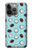 W3860 Motif à pois de noix de coco Etui Coque Housse et Flip Housse Cuir pour iPhone 14 Pro Max