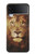 W3182 Lion Etui Coque Housse et Flip Housse pour Samsung Galaxy Z Flip 4