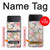 W3688 Motif d'art floral floral Etui Coque Housse et Flip Housse pour Samsung Galaxy Z Flip 4