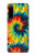 W3459 tie Dye Etui Coque Housse et Flip Housse Cuir pour Sony Xperia 5 IV