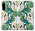 W3697 Oiseaux de la vie des feuilles Etui Coque Housse et Flip Housse Cuir pour Sony Xperia 5 IV