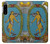W3746 Carte de tarot le monde Etui Coque Housse et Flip Housse Cuir pour Sony Xperia 5 IV