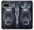 W3168 Berger Allemand Chien Noir Etui Coque Housse et Flip Housse Cuir pour Google Pixel 7