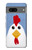 W3254 Poulet Dessin animé Etui Coque Housse et Flip Housse Cuir pour Google Pixel 7