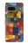 W3341 Paul Klee Raumarchitekturen Etui Coque Housse et Flip Housse Cuir pour Google Pixel 7