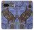 W3387 Platypus Art aborigène d'Australie Etui Coque Housse et Flip Housse Cuir pour Google Pixel 7