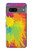 W3675 Tâche de couleur Etui Coque Housse et Flip Housse Cuir pour Google Pixel 7
