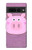 W3269 Porc Dessin animé Etui Coque Housse et Flip Housse Cuir pour Google Pixel 7 Pro