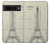 W3474 Dessin Architectural Eiffel Etui Coque Housse et Flip Housse Cuir pour Google Pixel 7 Pro