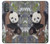 W3793 Peinture de neige mignon bébé panda Etui Coque Housse et Flip Housse Cuir pour Motorola Moto G Power 2022, G Play 2023