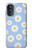 W3681 Motif de fleurs de marguerite Etui Coque Housse et Flip Housse Cuir pour Motorola Moto G52, G82 5G