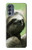 W2708 Sourire Sloth Etui Coque Housse et Flip Housse Cuir pour Motorola Moto G62 5G