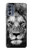 W3372 Lion Visage Etui Coque Housse et Flip Housse Cuir pour Motorola Moto G62 5G