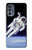 W3616 Astronaute Etui Coque Housse et Flip Housse Cuir pour Motorola Moto G62 5G