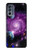 W3689 Planète spatiale Galaxy Etui Coque Housse et Flip Housse Cuir pour Motorola Moto G62 5G
