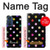 W3532 Coloré à pois Etui Coque Housse et Flip Housse Cuir pour Motorola Edge 30