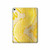 W2713 Serpent jaune imprimé graphique Peau Tablet Etui Coque Housse pour iPad 10.9 (2022)