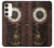 W3221 Gears steampunk Horloge Etui Coque Housse et Flip Housse Cuir pour Samsung Galaxy S23 Plus