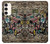 W3394 Graffiti mur Etui Coque Housse et Flip Housse Cuir pour Samsung Galaxy S23 Plus