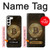 W3798 Crypto-monnaie Bitcoin Etui Coque Housse et Flip Housse Cuir pour Samsung Galaxy S23 Plus