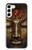 W3874 Symbole Ohm du visage de Bouddha Etui Coque Housse et Flip Housse Cuir pour Samsung Galaxy S23 Plus