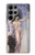 W3353 Gustav Klimt Allégorie de la sculpture Etui Coque Housse et Flip Housse Cuir pour Samsung Galaxy S23 Ultra