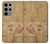 W3398 Egypte Stela Montouhotep Etui Coque Housse et Flip Housse Cuir pour Samsung Galaxy S23 Ultra