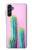 W3673 Cactus Etui Coque Housse et Flip Housse Cuir pour Samsung Galaxy A14 5G
