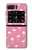 W2858 Motif Flamant rose Etui Coque Housse et Flip Housse Cuir pour Motorola Moto Razr 2022